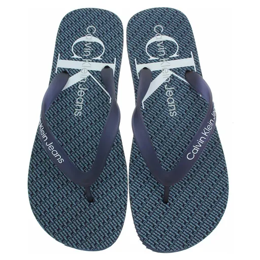Plážové pantofle Calvin Klein YM0YM00952 0G7 Peacot-D.Blue 44