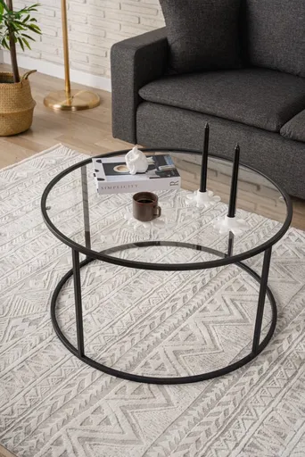 Konferenční stolek Berlin - Black