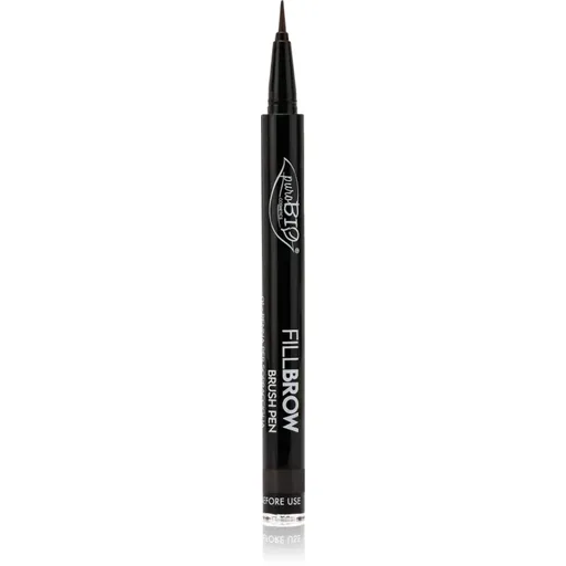 puroBIO Cosmetics Fillbrow fix na obočí odstín 04 Soft Black 0.7 ml