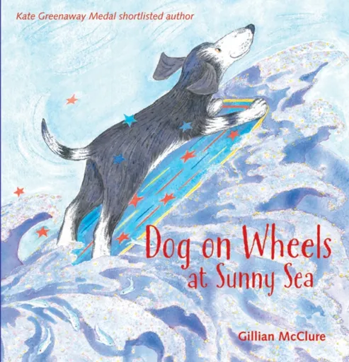 Dog On Wheels At Sunny Sea - Gillian McClure