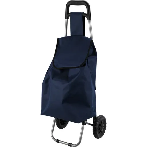 Nákupní taška na kolečkách 33 l, 53 x 31 x 18 cm, modrá