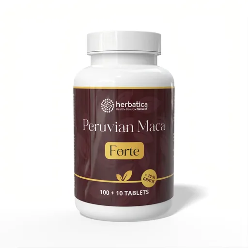 Maca Peruánská Forte 250 mg – 110 tablet – Herbatica