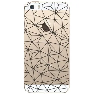 iSaprio Abstract Triangles pro iPhone 5/5S/SE (trian03b-TPU2_i5)