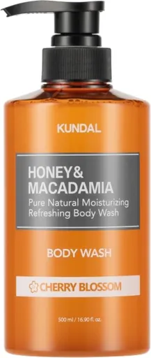 KUNDAL Sprchový gel Honey & Macadamia Cherry Blossom (Body Wash) 500 ml