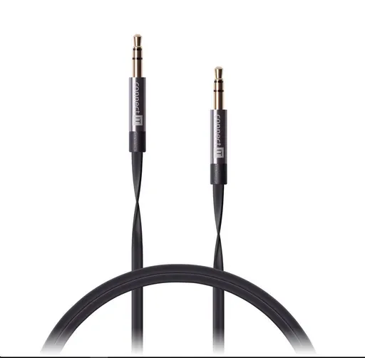 CONNECT IT Wirez 3, 5mm jack (M) - 3, 5mm jack (M), propojovací, plochý, 2m