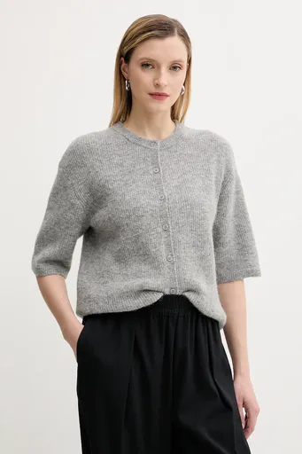 Vlněný kardigan Samsoe Samsoe SAANOURA