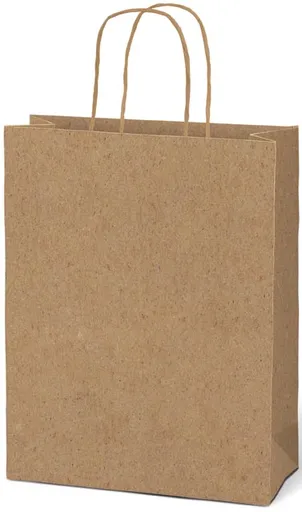 Taška MFP dárková T4 kraft 180x230x100 natural