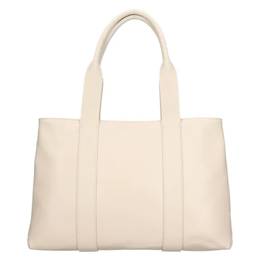 Dámská kožená kabelka Italia Marlen - krémová