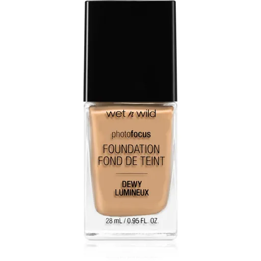 Wet n Wild PhotoFocus lehký hydratační make-up pro rozjasnění pleti odstín Golden Beige 28 ml