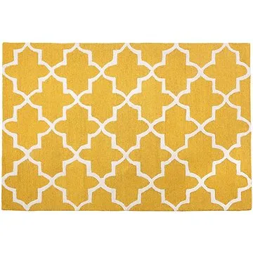 Žlutý bavlněný koberec 160x230 cm SILVAN, 62668 (beliani_62668)