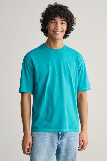 TRIČKO GANT SUNFADED SS T-SHIRT OCEAN TURQUOSIE