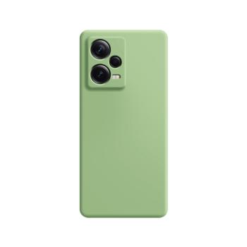 RUBBER Ochranný kryt pre Xiaomi Redmi Note 12 5G svetlozelený