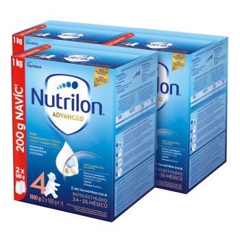 NUTRILON Mléko batolecí 4 Advanced od uk. 24. měsíce 3x1000 g