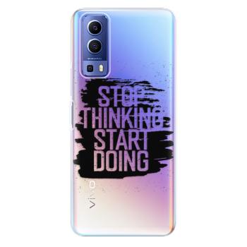 Odolné silikonové pouzdro iSaprio - Start Doing - black - Vivo Y72 5G