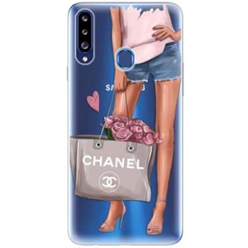 iSaprio Fashion Bag pro Samsung Galaxy A20s (fasbag-TPU3_A20s)