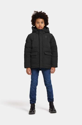 Dětská bunda Didriksons GRANITE KIDS JKT černá barva, 505390