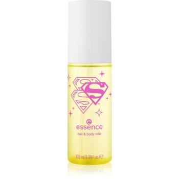 essence Superman osvěžující mlha na tělo a vlasy pro ženy 100 ml