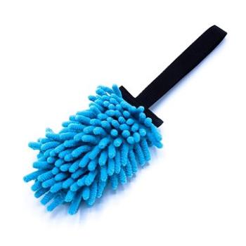 Pískací potvůrky, Mini mop přetahovadlo, modrý (PIP0017)