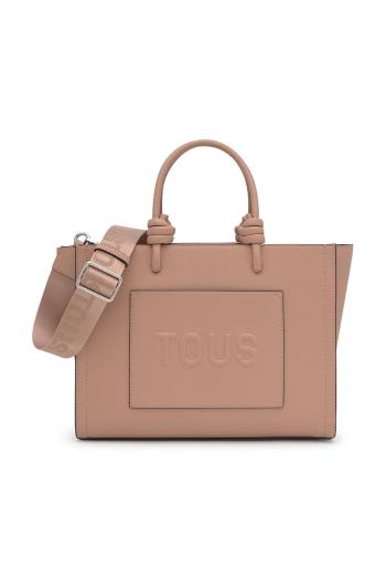 Kabelka Tous LA RUE NEW béžová farba, 2002207943
