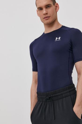 Tréninkové tričko Under Armour 1361518 tmavomodrá barva, 1361518