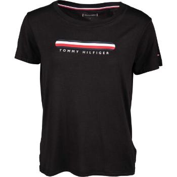 Tommy Hilfiger SS TEE Dámské tričko, černá, velikost