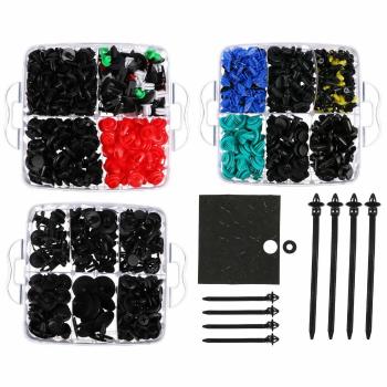 Set de cleme și pini Sixtol pentru tapițeria vehiculelor MECHNIC TRIM CLIP SET 700, 700 buc