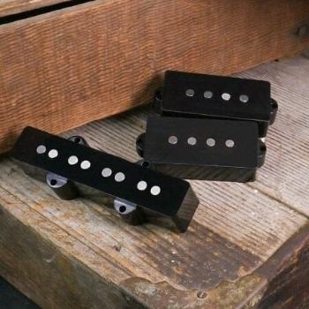 Lollar Pickups PJ-Bass 4S Set Black Baskytarový snímač