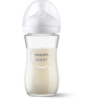 Philips Avent Natural Response Glass kojenecká láhev 1 m+ 240 ml