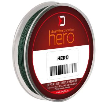 Delphin návazcová šňůra hero 15 m-průměr 0,18 mm / nosnost 12,3 kg