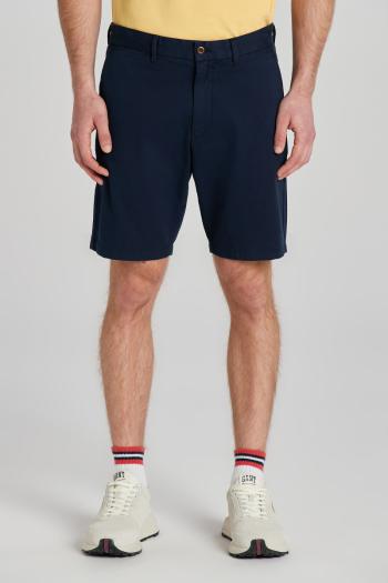 ŠORTKY GANT DOBBY RELAXED SHORTS EVENING BLUE