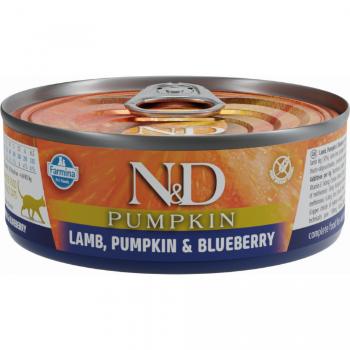 Konzerva N&D Cat Pumpkin Lamb&Blueberry 70g