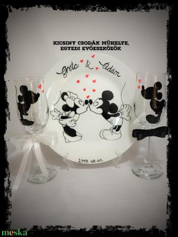 Mickey Minnie esküvői szett