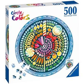 Ravensburger Puzzle 173501 Sladkosti 500 Dílků  (4005556173501)