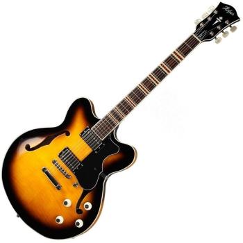 Höfner HCT-VTH Sunburst Semiakustická kytara