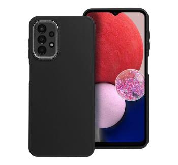 Frame Samsung Galaxy A13 5G/A04S közepesen ütésálló tok kameravédő kerettel, fekete