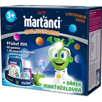 Marťánci® multivitamin MIX 50 gummies +50 tablet a MARŤAČELOVKA  (8596024023542)