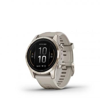 Garmin Epix™ Pro 42mm (Gen 2) Sapphire Edition Rose Gold / Light Sand Band - 010-02802-11