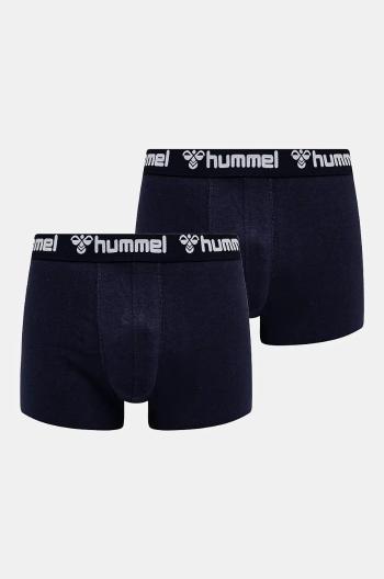 Boxerky Hummel 2-pack pánské, tmavomodrá barva, 224039