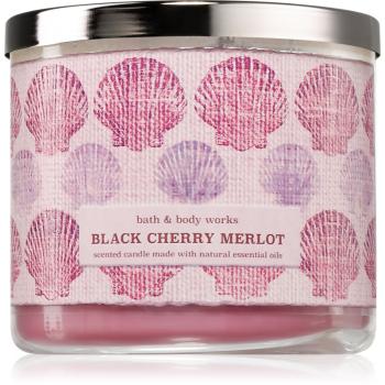 Bath & Body Works Black Cherry Merlot vonná svíčka 411 g