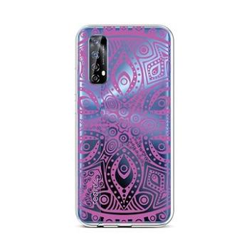 TopQ Realme 7 silikon Violet Mandala 62055 (Sun-62055)