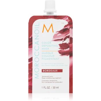 Moroccanoil Color Depositing jemná vyživující maska bez permanentních barevných pigmentů Bordeaux 30 ml