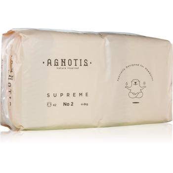 Agnotis Baby Diapers Supreme No 2 jednorázové pleny 4-8 kg 42 ks