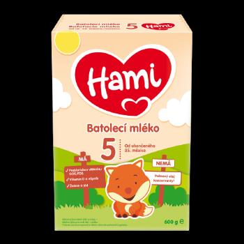 HAMI 5 Batoľacie mlieko od uk. 35. mesiaca 600 g
