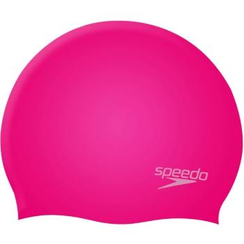 Speedo MOULDED SILC CAP JU Juniorská plavecká čepice, růžová, velikost