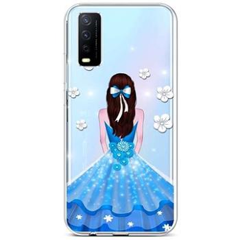 TopQ Vivo Y20s silikon Blue Princess 66997 (Sun-66997)