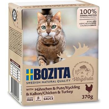 Bozita bezobilné kousky kuřecí a krůtí v omáčce 370g (7300330049346)