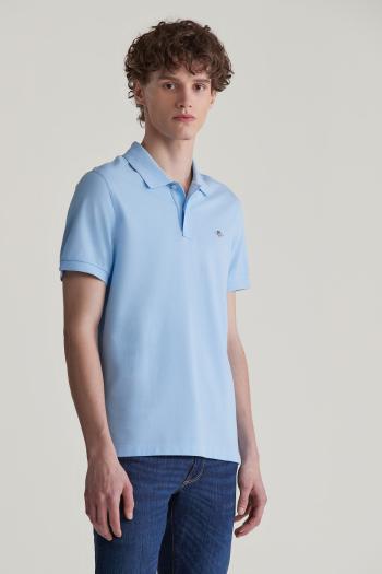 POLOKOŠILE GANT REG SHIELD SS PIQUE POLO CAPRI BLUE