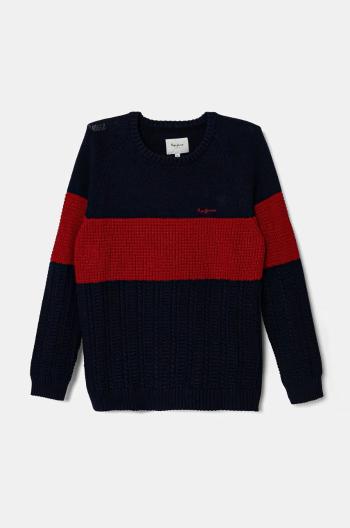 Dětský bavlněný svetr Pepe Jeans DALMAR červená barva, PB701229