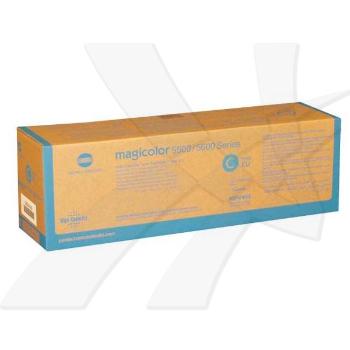 KONICA MINOLTA 5500 C - originální toner, azurový, 12000 stran