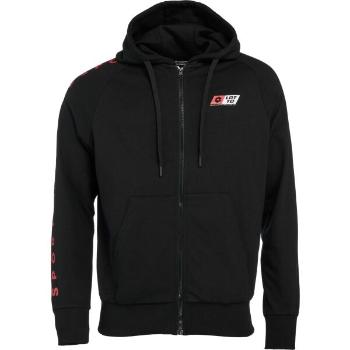 Lotto LOGO UNO FULL-ZIP HOODIE Pánská mikina, černá, velikost